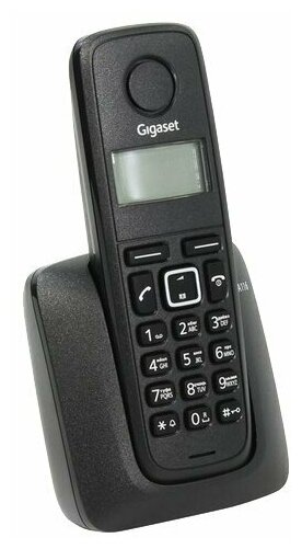 Радиотелефон GIGASET A170 SYS RUS, черный [s30852-h2802-s301] - фото №5