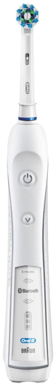 Электрическая зубная щетка Oral-B Pro 6000, white