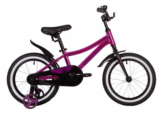Велосипед NOVATRACK Katrina-16"-22г. (9" / розовый металлик (167AKATRINA. GPN22) )