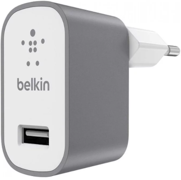 Сетевое зарядное устройство Belkin MIXIT Metallic (F8M731vf), серый