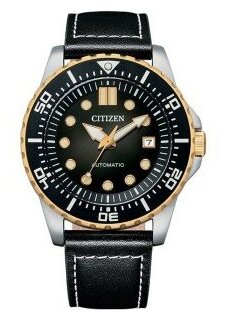 Наручные часы CITIZEN NJ0176-10E, серебряный, черный