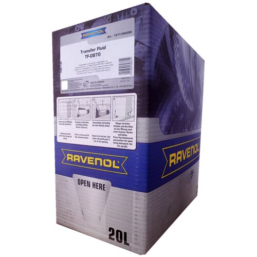 Трансмиссионное масло RAVENOL Transfer Fluid DTF-1 (TF-0870) (20 л) ecobox