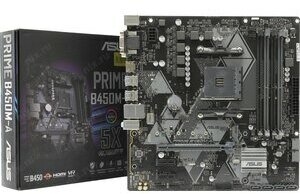 Материнская плата ASUS PRIME B450M-A