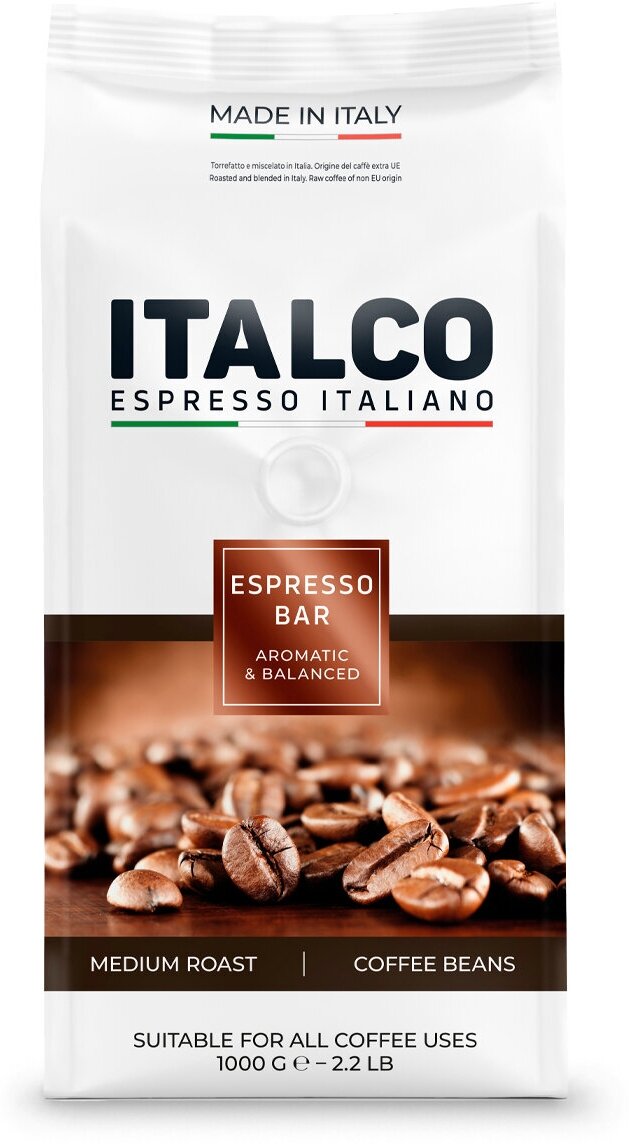 Кофе в зернах Italco Espresso Bar 1 кг - фотография № 7