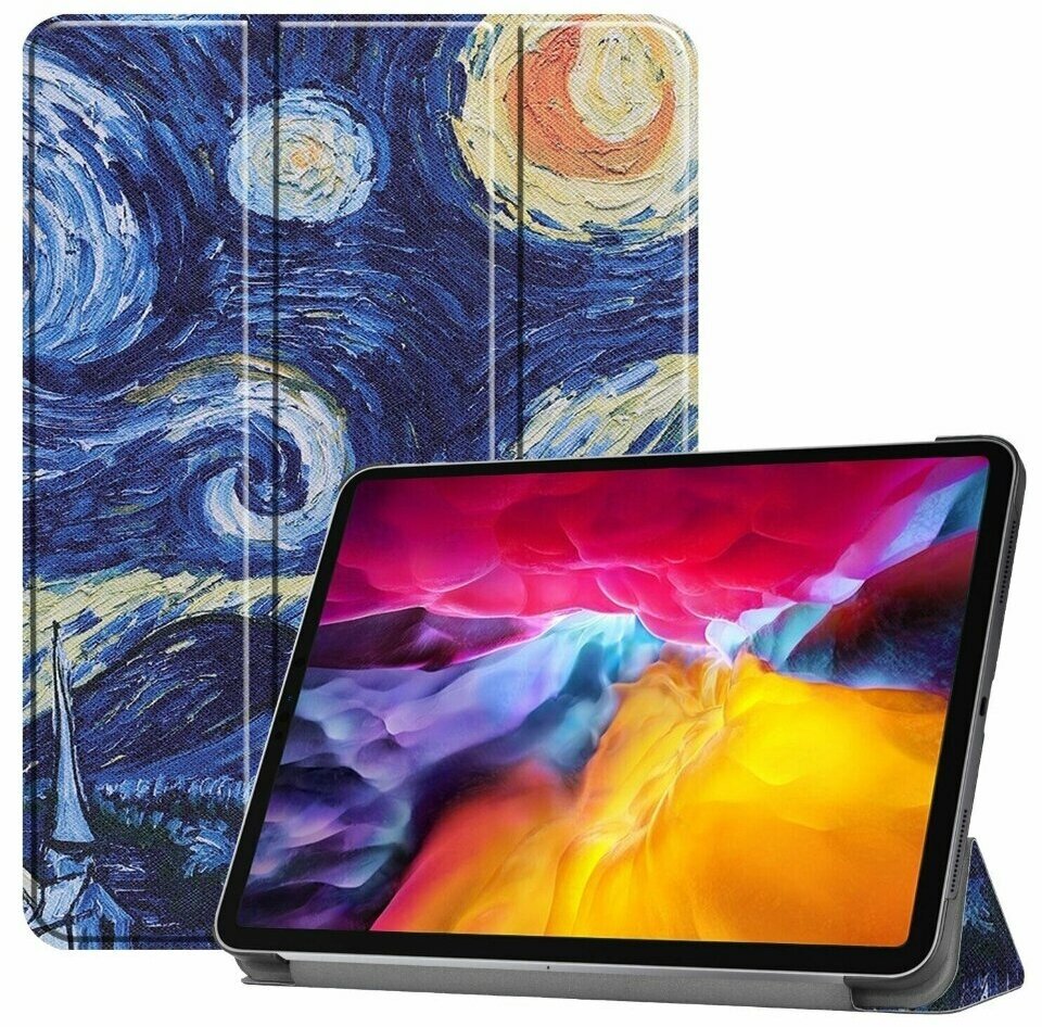 Чехол Smart Case для iPad Pro 11 (2th Gen 3th Gen 4th Gen) (Starry Sky)