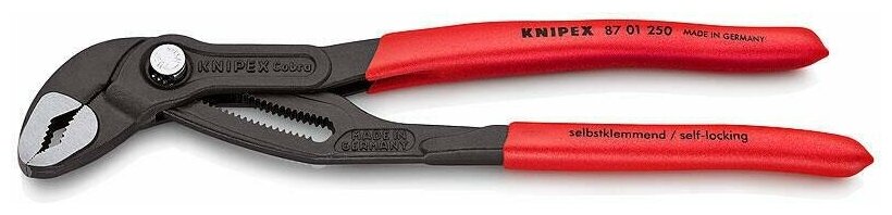 фото Клещи переставные KNIPEX COBRA с фиксатором 50 мм