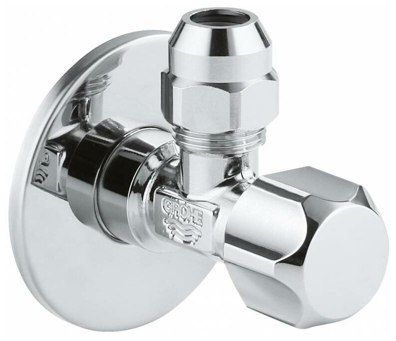 Угловой вентиль GROHE 1/2″-3/8″ для подключения смесителей 22018000