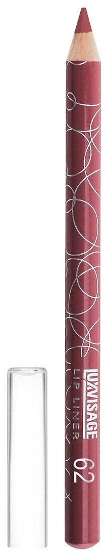 LUXVISAGE карандаш для губ Lip Liner, 62 розово-сливовый