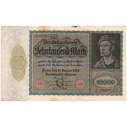 10000 марок 1922 г.