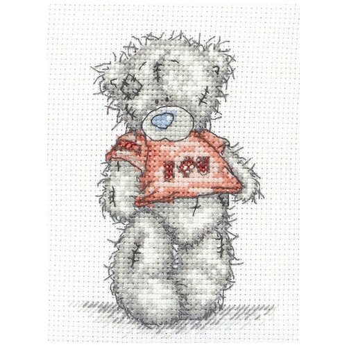 фото * набор для вышивания anchor i love u 11*8см, mez, tt14