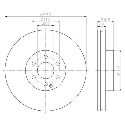 фото Тормозной диск textar 92119903