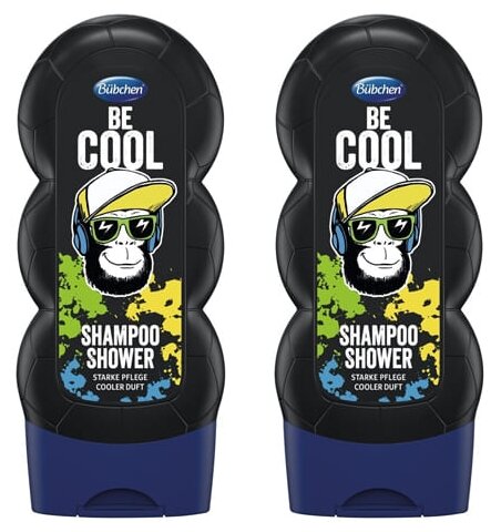 фото Bubchen Шампунь и гель для душа 2 в 1 Будь крутым
