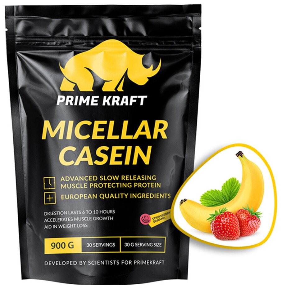  Prime Kraft Micellar Casein, 900 ., -