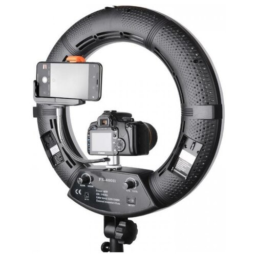 Кольцевая лампа LED RING LED FS 480 Черная-диаметр 45см 1250000₽