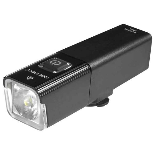 фото Фонарь передний gaciron v10-l800 800 lm, 1 диод, 4 режима, li-аккумулятор, usb, крепление, алюминий, черный