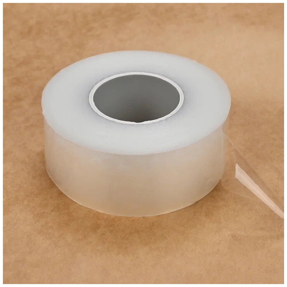 Лента для прививки grafting tape 160м ширина 3 см - 2 штуки - фотография № 5