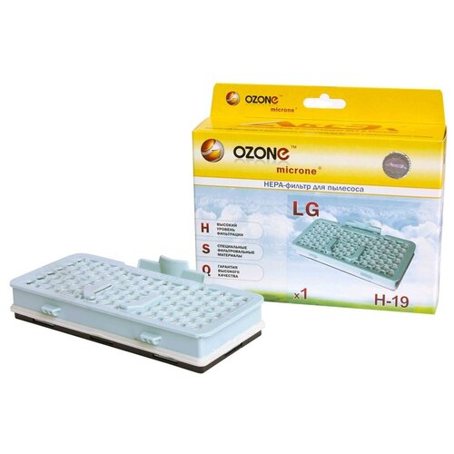 фильтр hlg 89 для пылесоса lg kompressor adq56691102 adq56691107 OZONE Фильтр HEPA H-19, 1 шт.