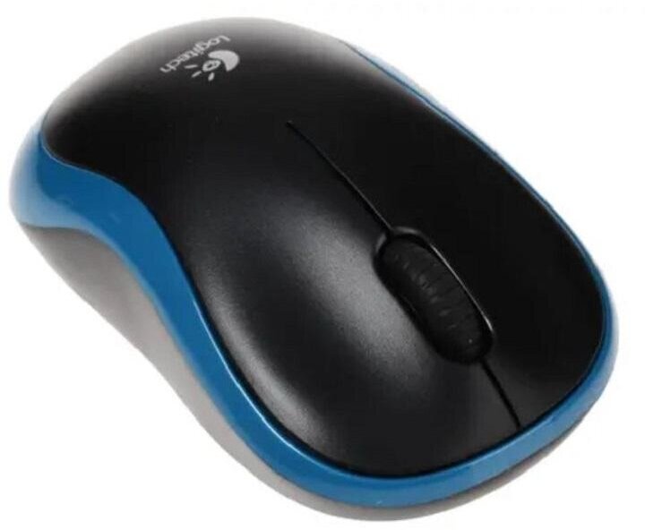 Мышь компьютерная Logitech USB OPTICAL CORDL. M185 BLUE