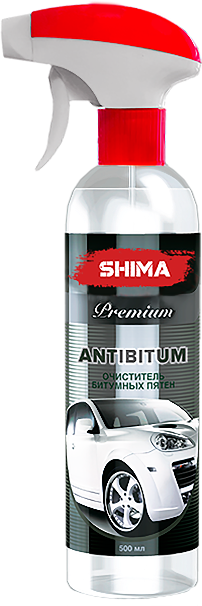 Очиститель кузова автомобиля от битумных пятен / антибитум / очиститель битумных пятен SHIMA Premium ANTIBITUM 500 мл. Art: 4631111103371
