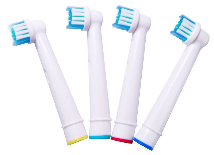 Насадка URM для электрической зубной щетки совместимой с Oral B SB-17A/18/20/25/417/30 4 шт.
