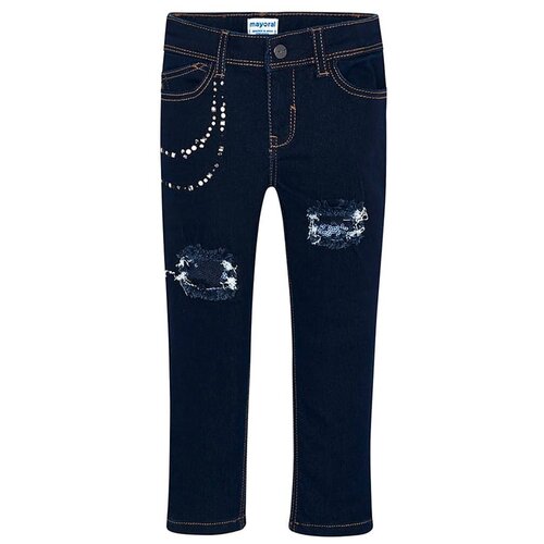 фото Джинсы mayoral размер 4(104), темно-синий