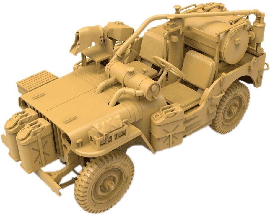 Сборная модель Meng "MB Military Vehicle WASP Flamethrower", 1:35, арт. VS-012