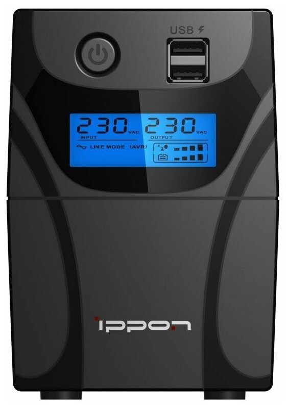 Источник бесперебойного питания Ippon Back Power Pro II Euro 650 360Вт 650ВА черный