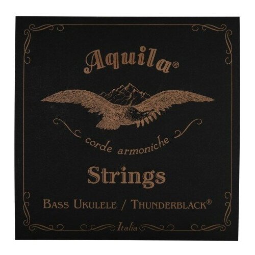 AQUILA THUNDERBLACK 170U струны для 4х стр. бас укулеле (GDAE)