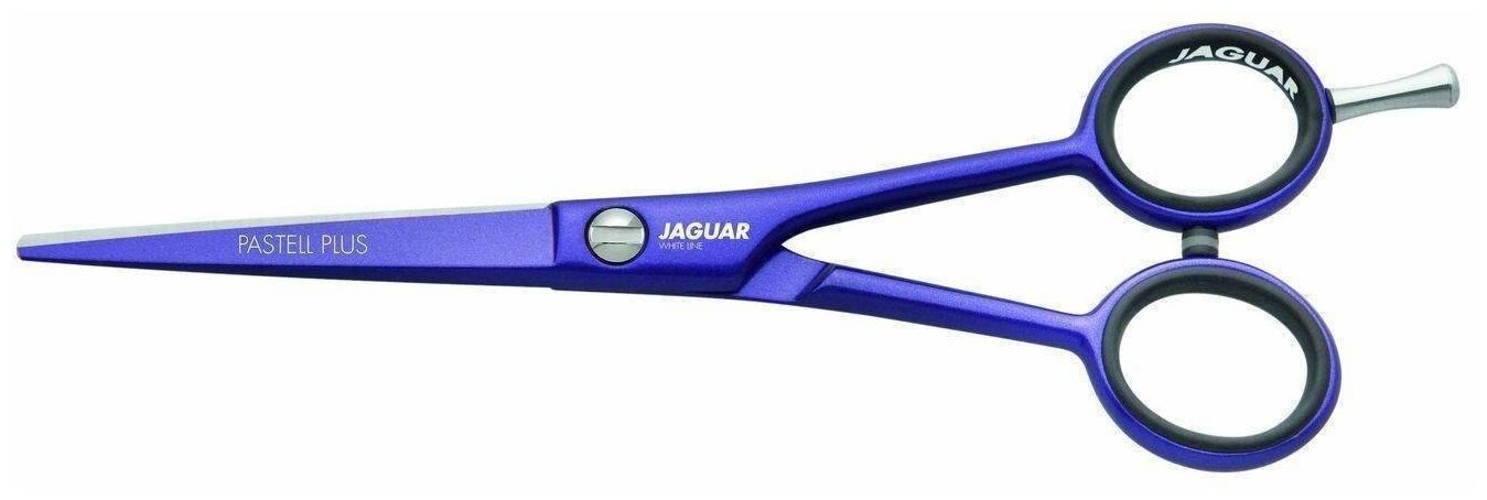 Прямые парикмахерские ножницы Jaguar White Line Pastell Plus Viola 5.5″ (4756-1)