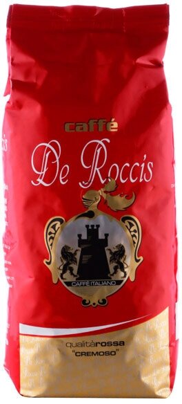 Кофе в зернах De Roccis Rossa 1000 г