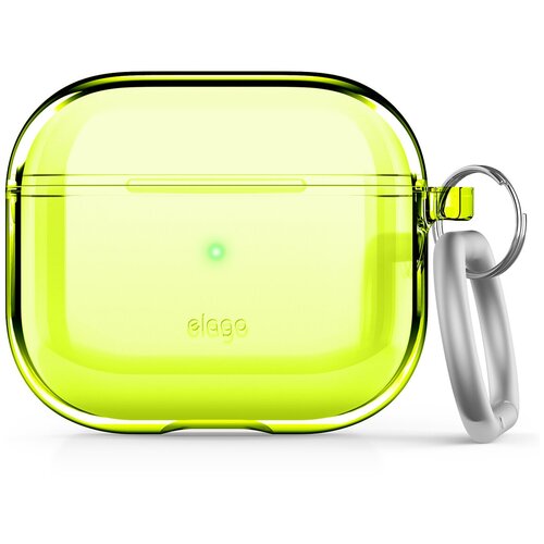 Elago для AirPods 3 (2021) чехол Clear Hang Neon Yellow