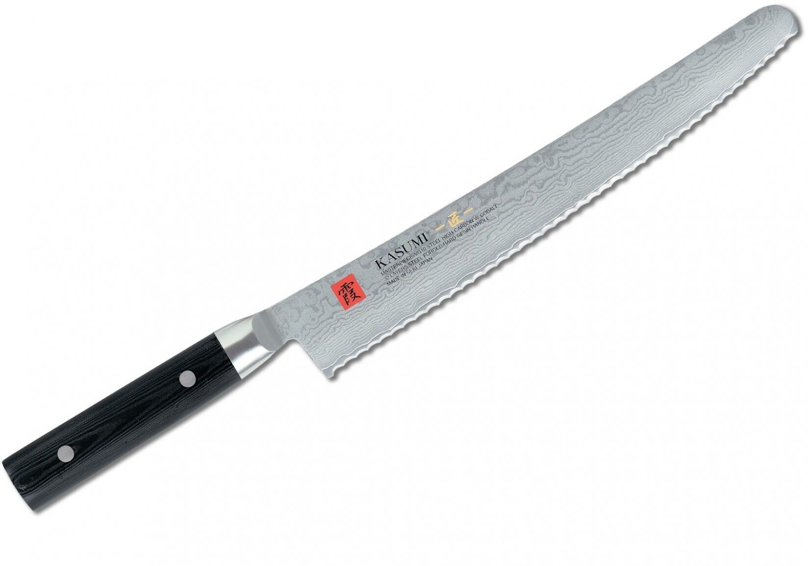Нож кухонный для хлеба 25 см KASUMI 96025