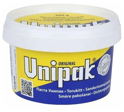 Паста UNIPAK 360г, в пластиковом контейнере 5075036