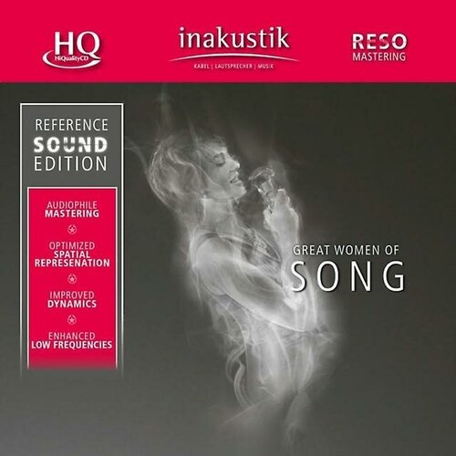 cd диск inakustik 0167507 great men of song hqcd Компакт-диск Inakustik 0167506 Great Women Of Song (HQCD)