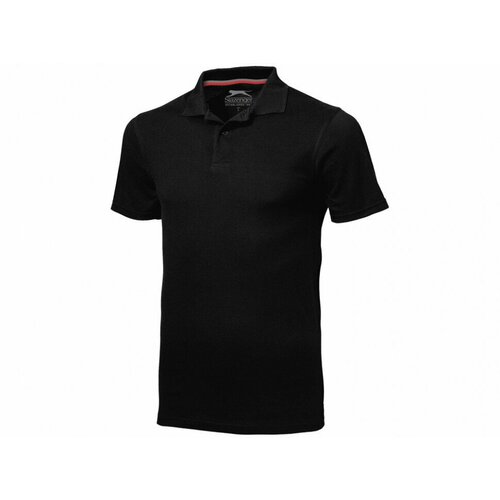 Рубашка поло Slazenger Advantage мужская, черный, размер 2XL