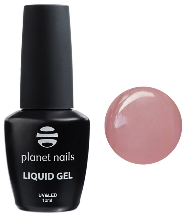 Гель моделирующий во флаконе Liquid gel Native Planet nails 10 мл арт.11357