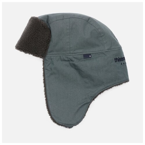 фото Шапка thisisneverthat trooper серый, размер one size