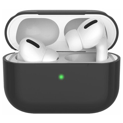фото Чехол силиконовый deppa для airpods pro, черный