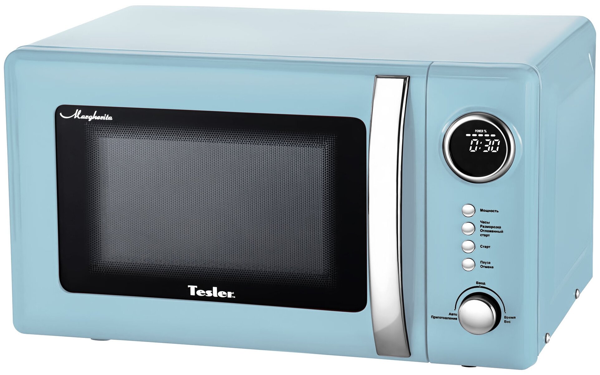 Tesler Микроволновая печь ME-2055 SKY Blue 00000096230 .