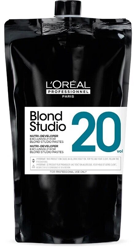 Loreal Professionnel Blond Studio Platinium 6% (20 Vol.) - Лореаль Блонд Студио Платинум Нутри-проявитель 6%, 1000 мл -