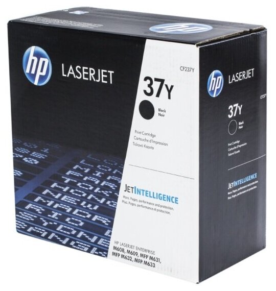 Картридж HP CF237Y 37Y черный повышенной емкости для LaserJet 41000 стр