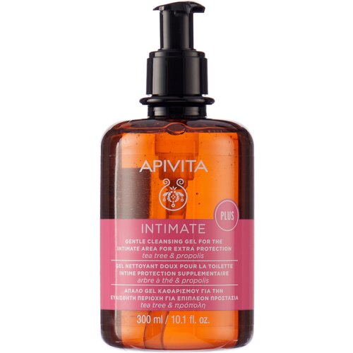 Apivita Gentle Cleansing Gel for the Intimate Area for Extra Protection, 300 мл гель apivita intimate gentle cleansing gel 75 мл