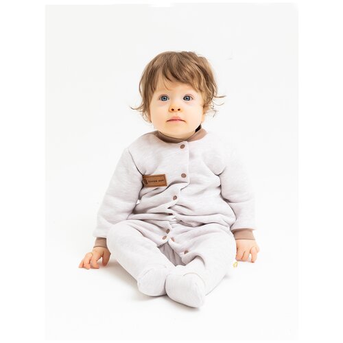 фото Комбинезон желтый кот 100ф3спорт-56 бежевый жёлтый кот