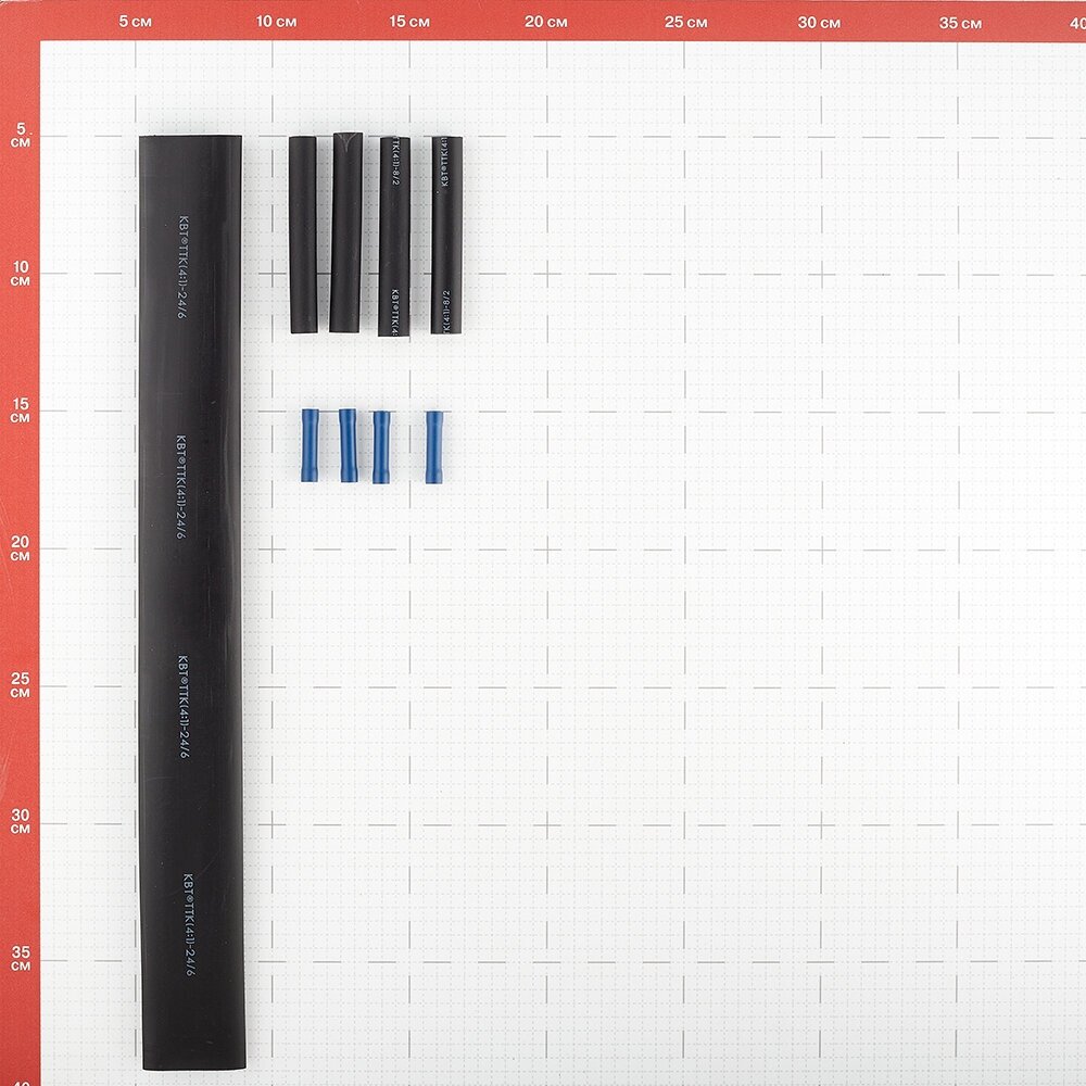 Муфта соединительная КВТ мвпт 1,5-2,5 кв. мм черная, От -50 до +50 — фото 1
