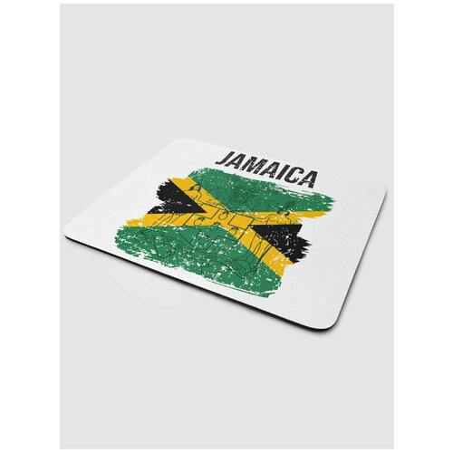 Коврик для мышки Флаг Ямайки настольный флаг флаг ямайки