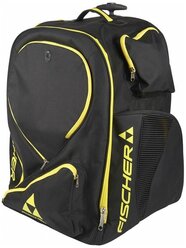 Рюкзак для хоккейной экипировки Fischer Player Backpack Sr, черный/желтый