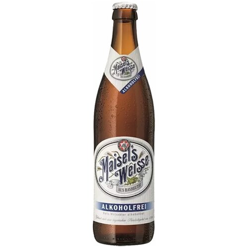 Пиво безалкогольное Maisel's Weisse 0,5 л х 20 бутылок, стекло