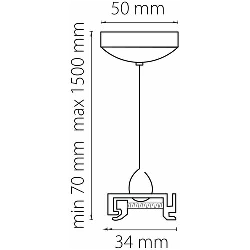 Подвес Lightstar Barra 504177