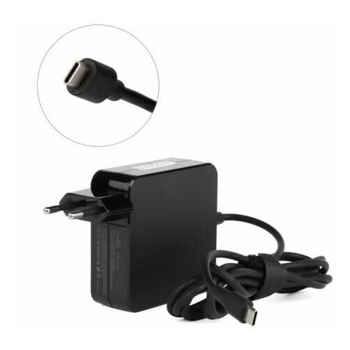 Адаптер питания TopOn TOP-UC65 65W c кабелем Type-C. Power Delivery, Quick Charge 3.0, в розетку, черный usb зарядка topon top uc65