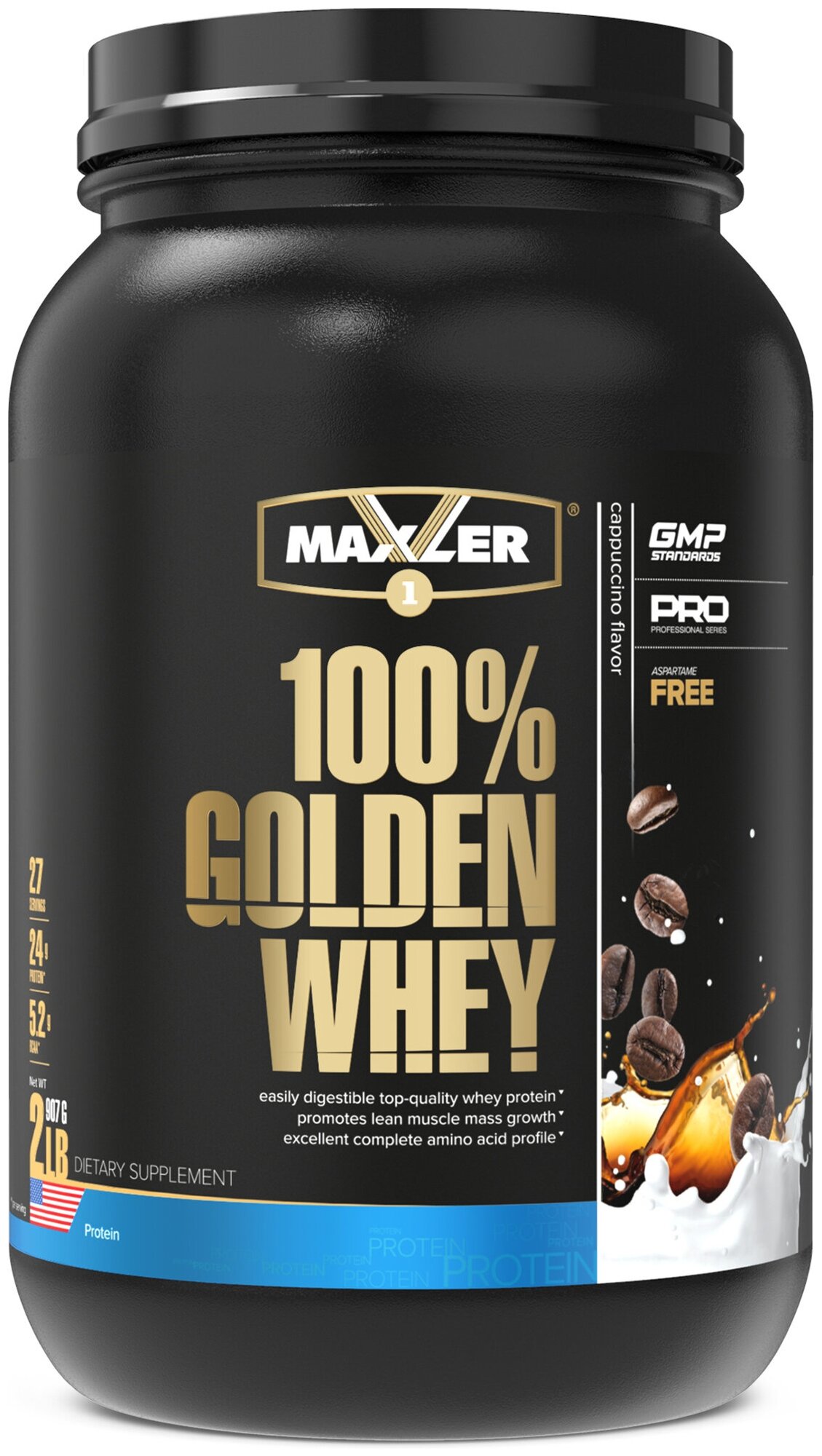 MAXLER USA Golden Whey 908  (Cappuccino Flavor)